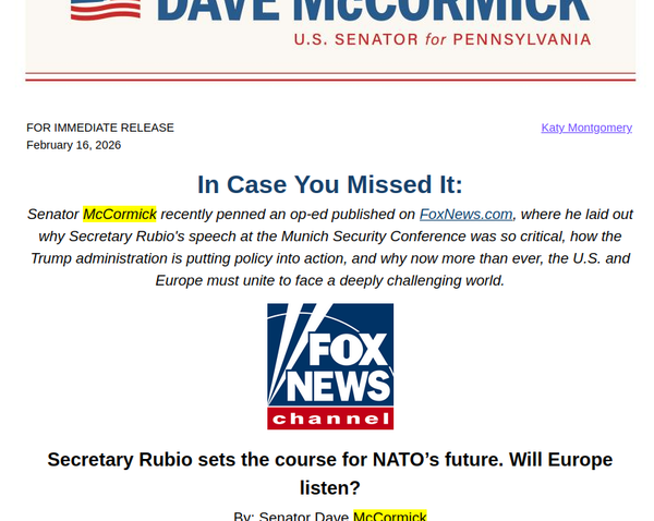 Wow, is this how our Senator spends his time? Propagandist for SecDef.